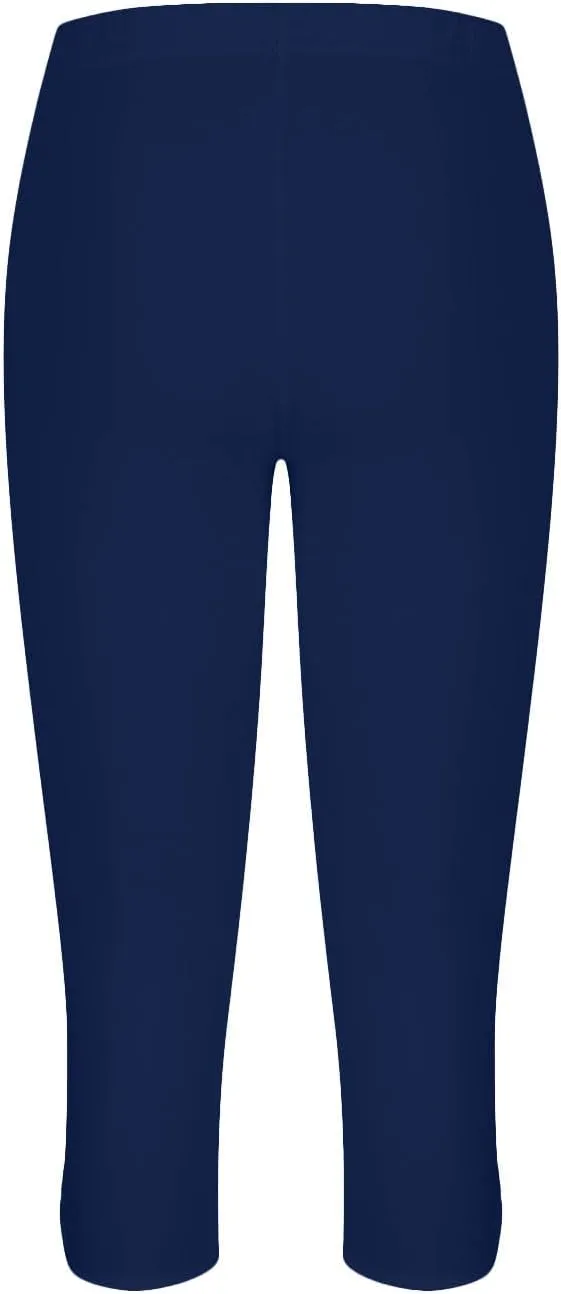 Xiaojmake Womens Capris for Summer Dressy High Waist Cropped Yoga Pants Comfy Stretchy Leggings Workout Compression Pants