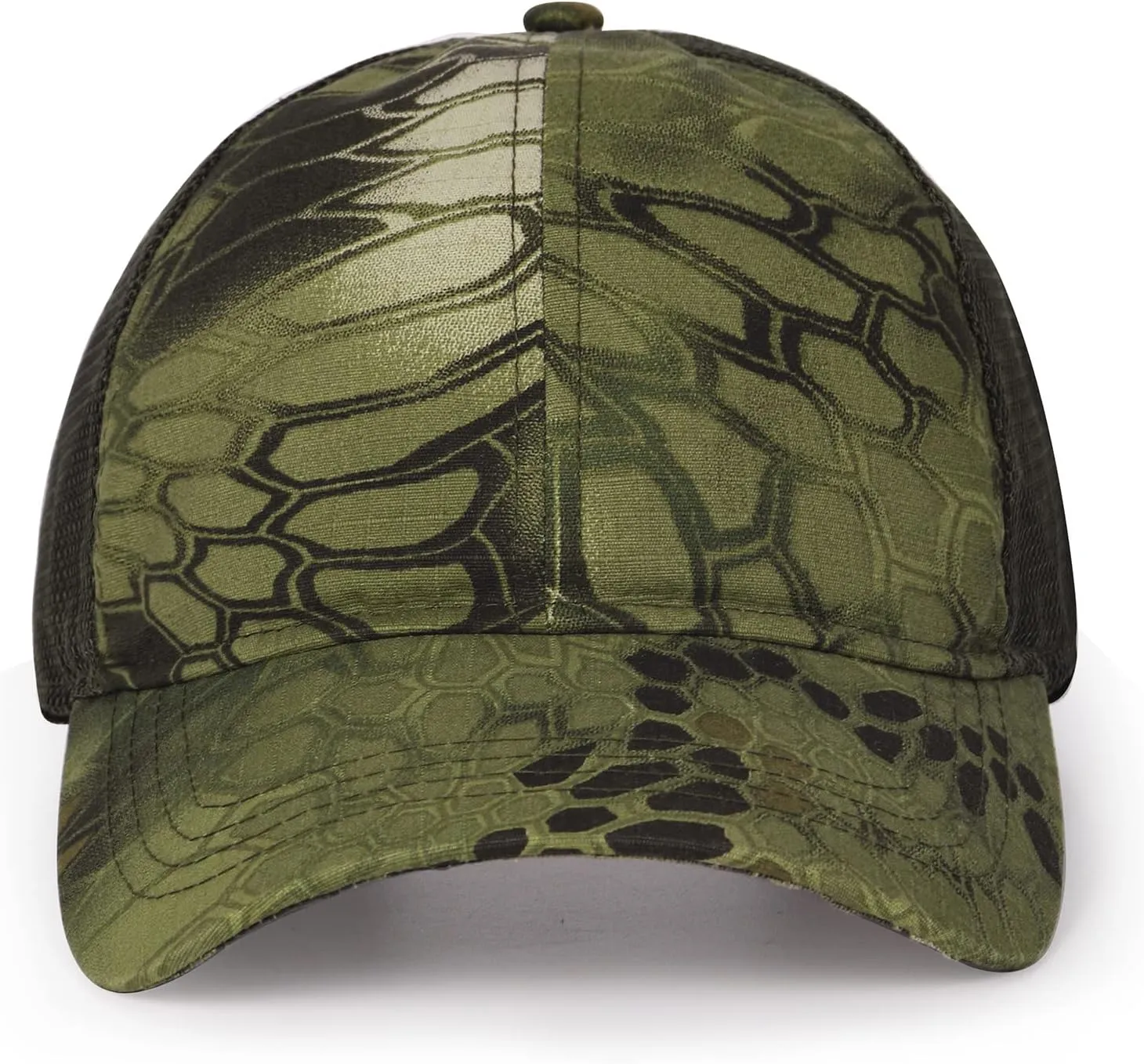 Zylioo XXL Oversize Camo Trucker Cap,Adjustable Camouflage Mesh Trucker Hats,Breatable Running Hat for Big Heads