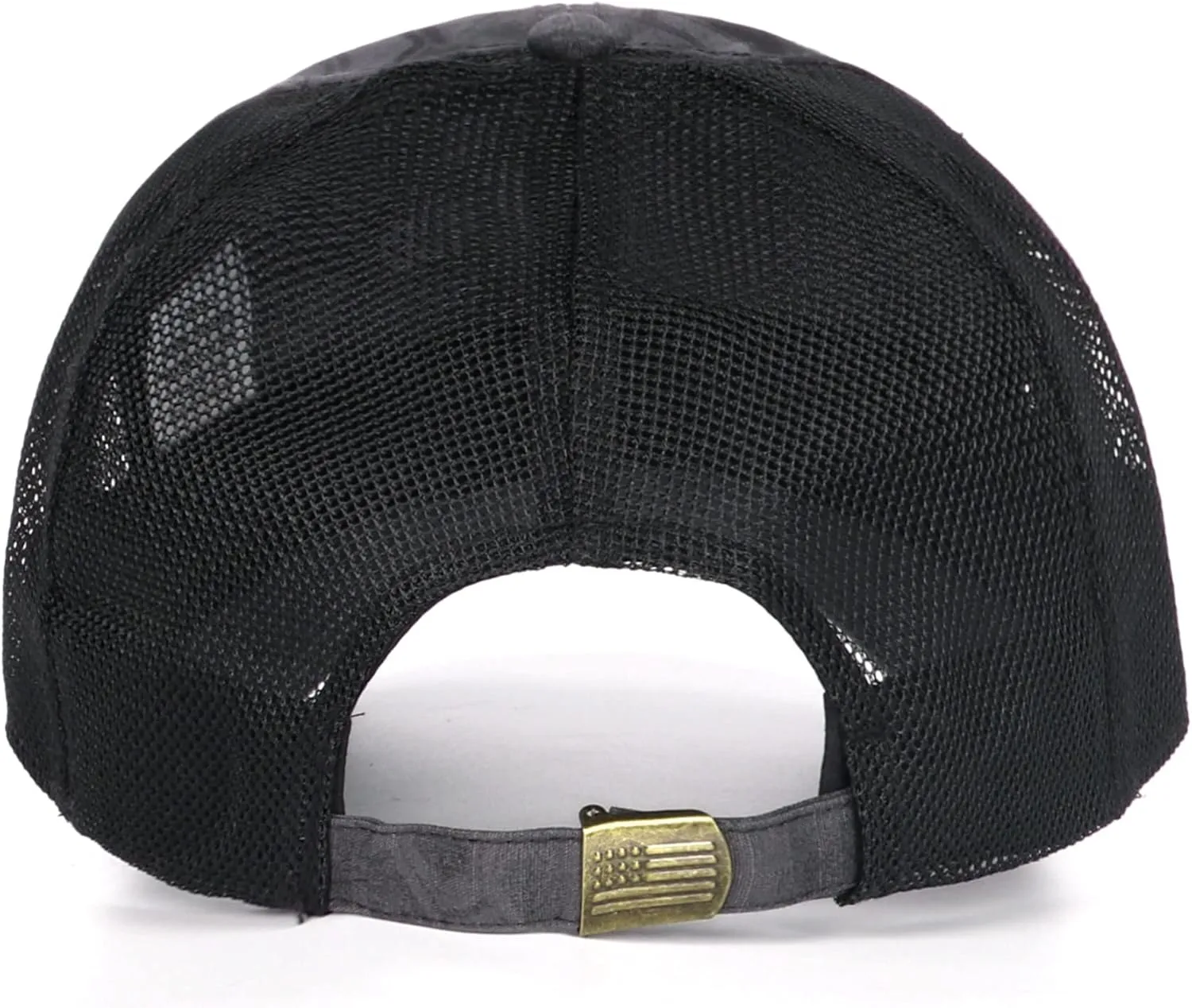 Zylioo XXL Oversize Camo Trucker Cap,Adjustable Camouflage Mesh Trucker Hats,Breatable Running Hat for Big Heads