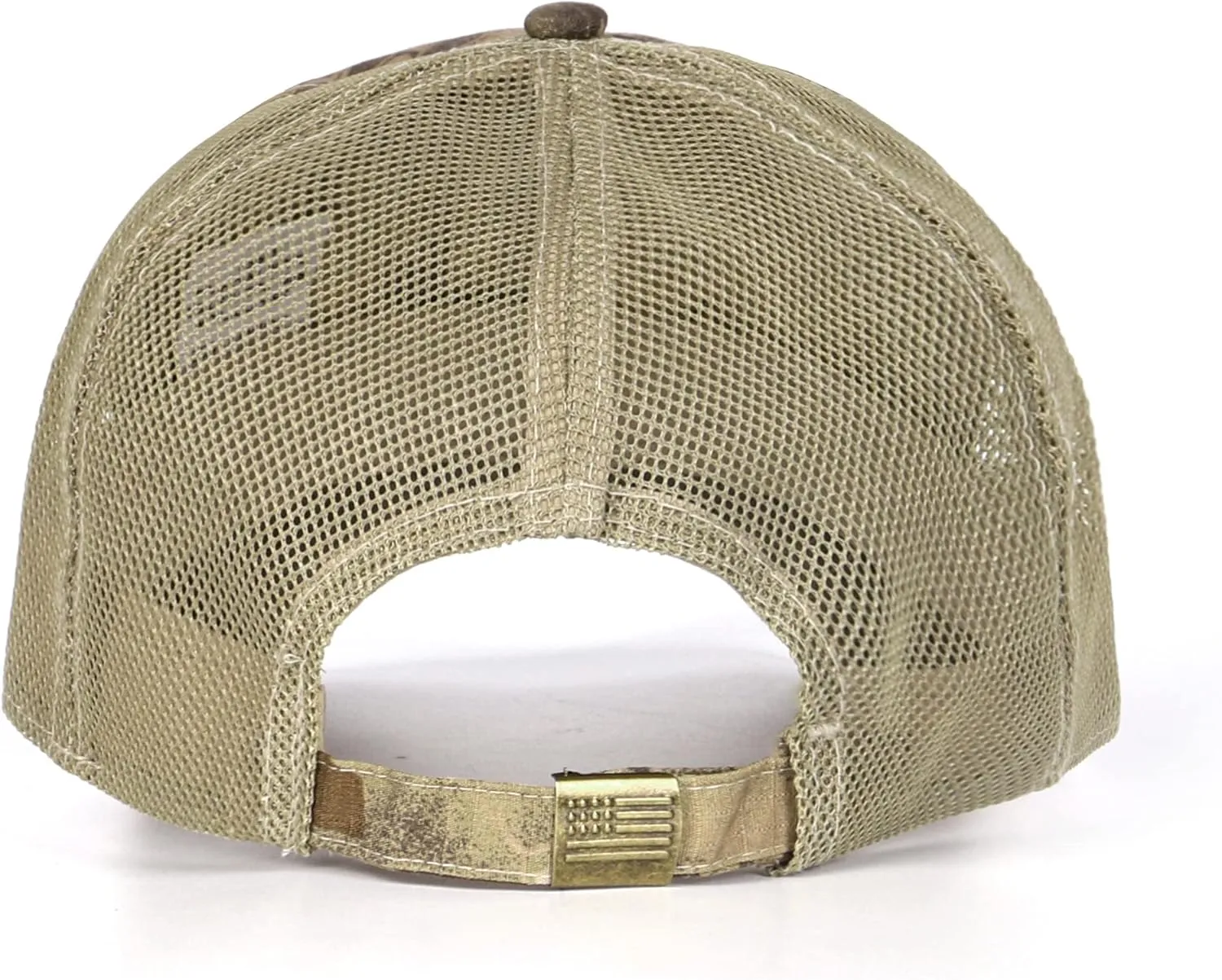 Zylioo XXL Oversize Camo Trucker Cap,Adjustable Camouflage Mesh Trucker Hats,Breatable Running Hat for Big Heads