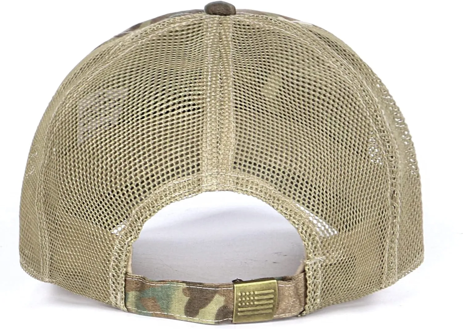 Zylioo XXL Oversize Camo Trucker Cap,Adjustable Camouflage Mesh Trucker Hats,Breatable Running Hat for Big Heads