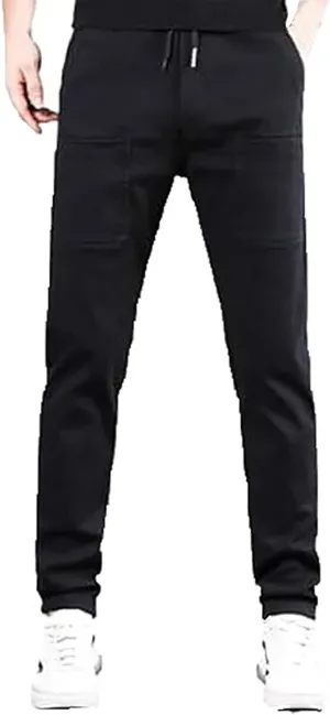 ZYXTIM Multipants High Stretch Multi-Pocket Durable Cargo Pants Oversize Casual Sport Trousers Mencomfy Hiking Joggers Bottom