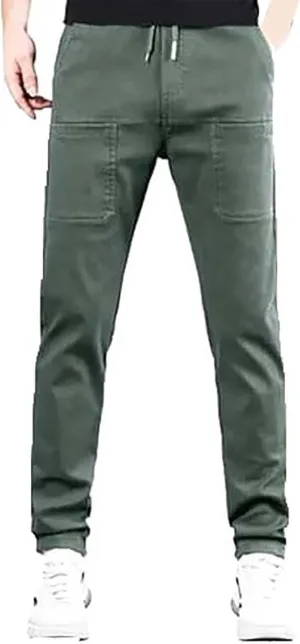 ZYXTIM Multipants High Stretch Multi-Pocket Durable Cargo Pants Oversize Casual Sport Trousers Mencomfy Hiking Joggers Bottom